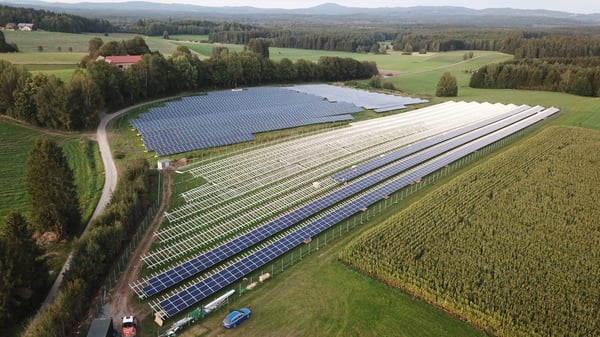 photovoltaic solar power plant