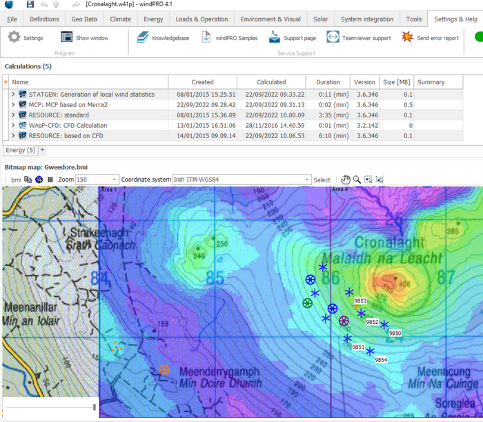 windPRO data services